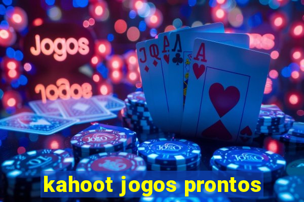 kahoot jogos prontos